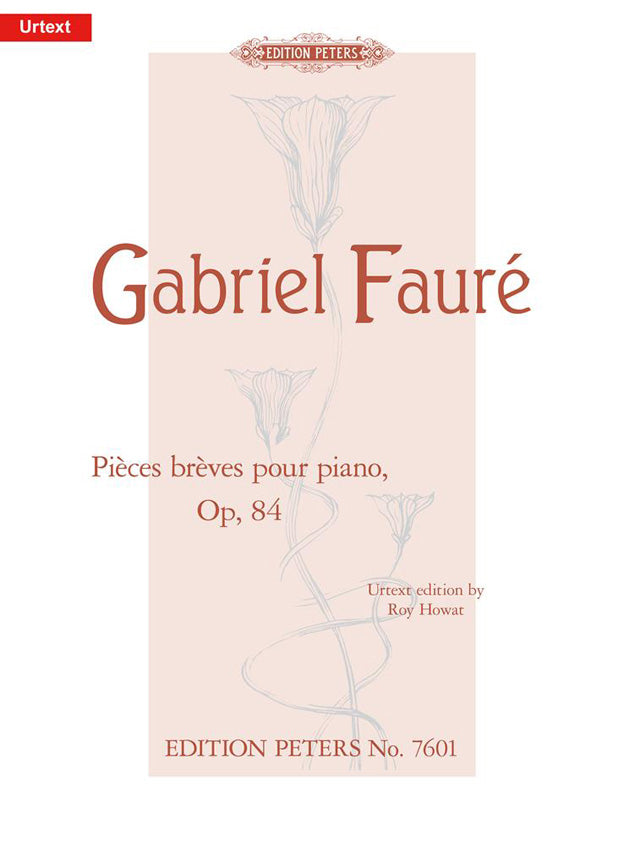 Faure Pieces Breve Pour Piano Op84 Urte