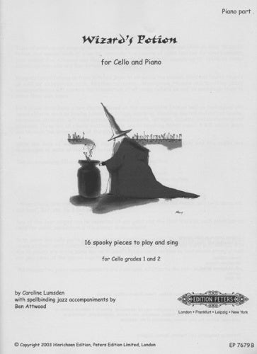 Wizards Potion Cello/Pno - Accompaniment Only