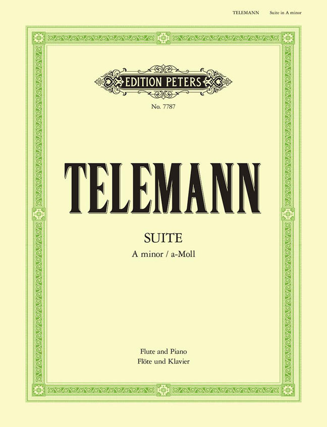 Telemann Suite in A minor Flt&Pno PET