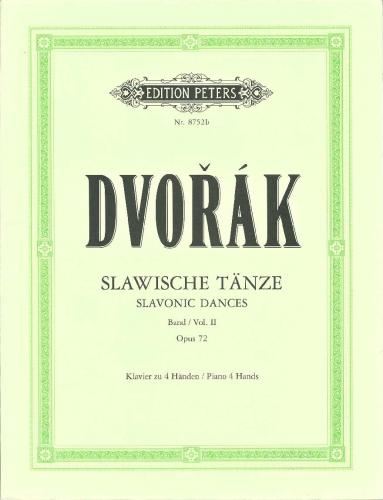 Dvorak Slavonic Dances Vol2 Op72 Pno Du