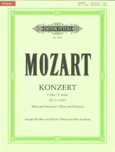 Mozart Oboe Concerto C KV314 PET