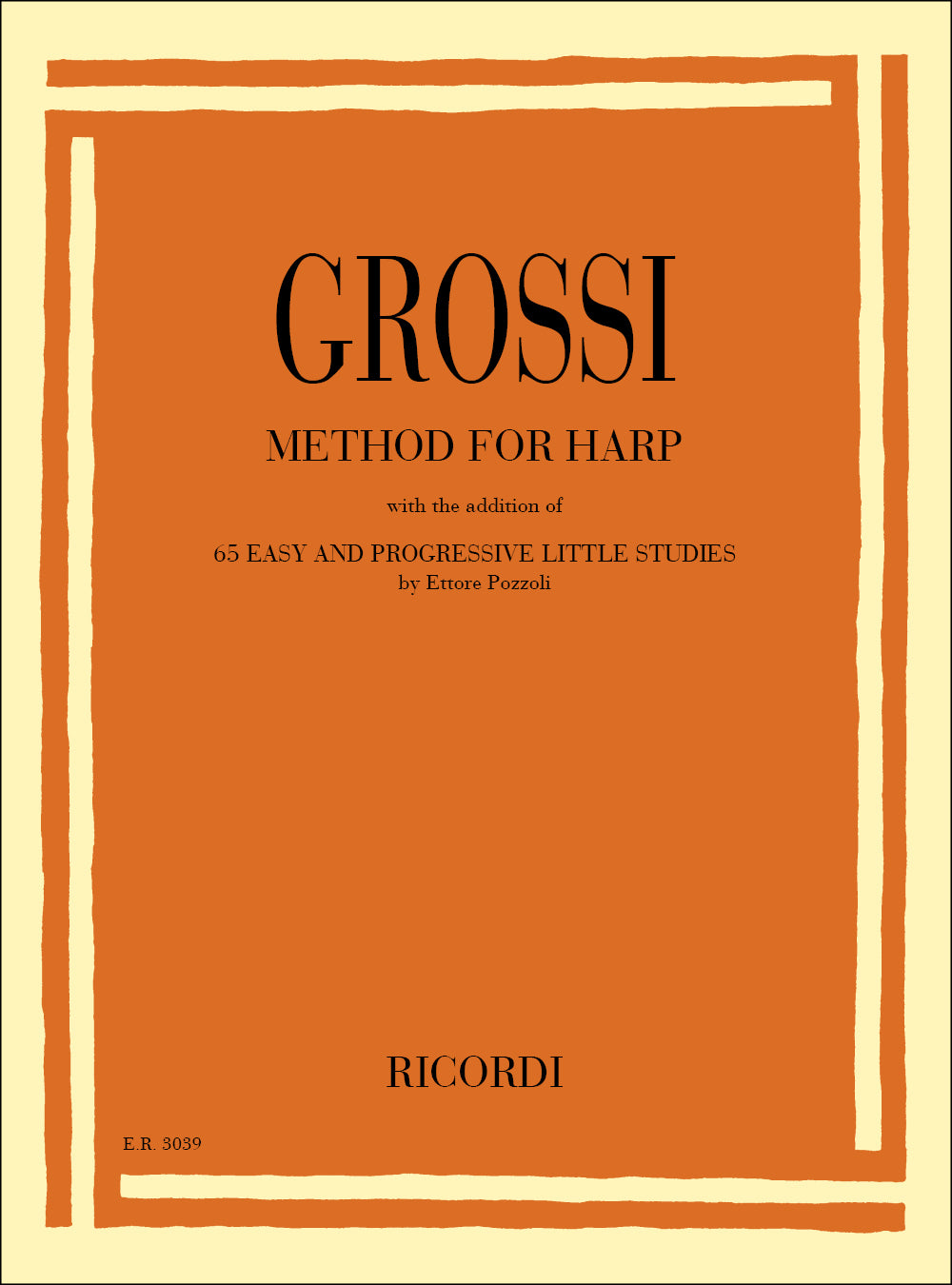 Grossi method for harp