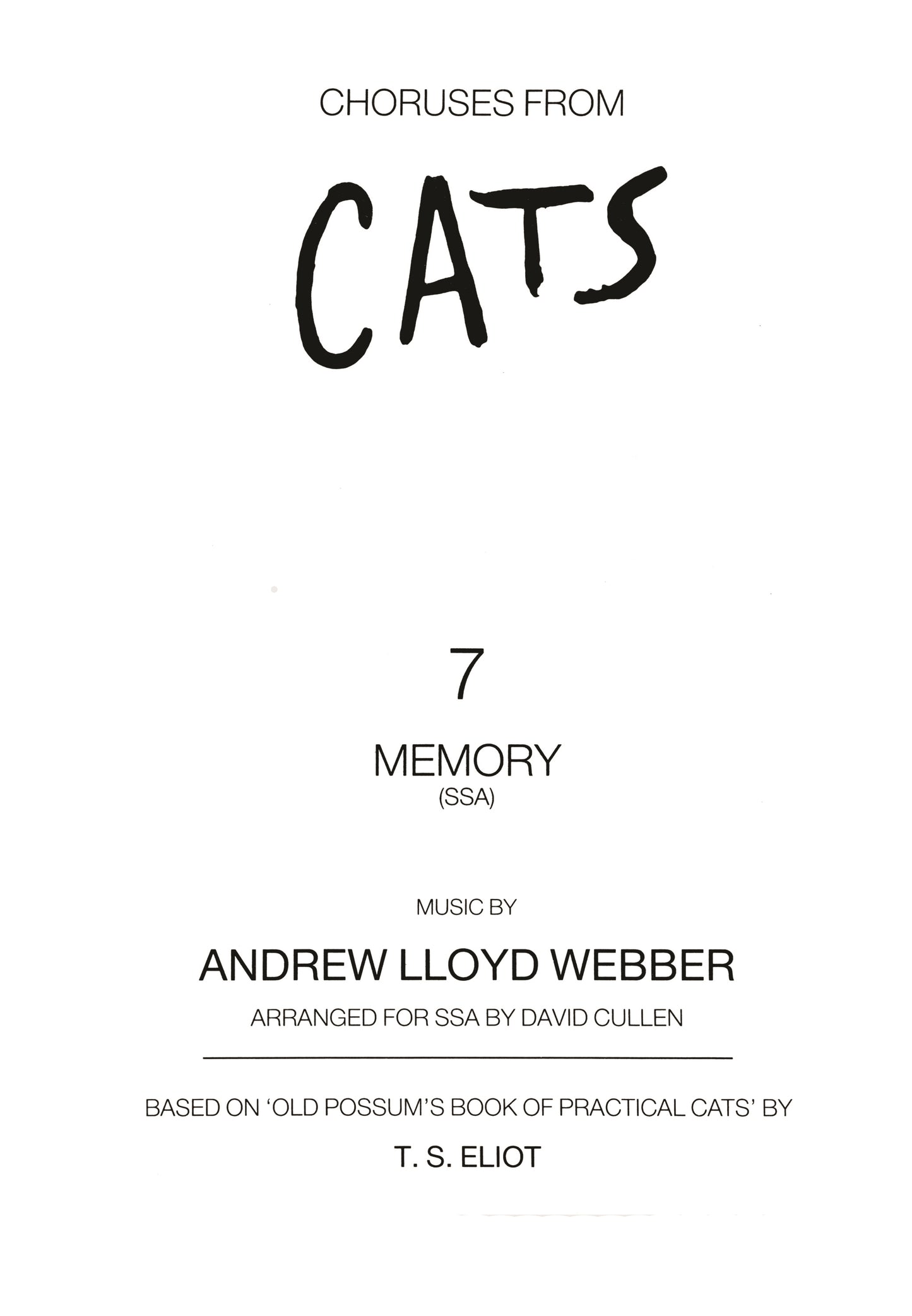 Memory from CATS SSA accompanied