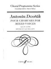 Dvorak Four Choruses Op 29 SATB CPS FM