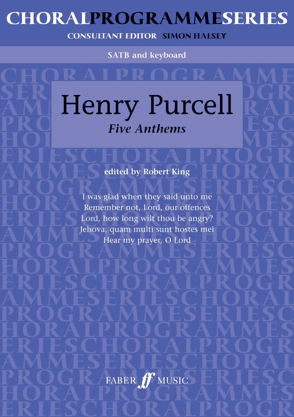 Purcell Five Anthems SATB CPS FM