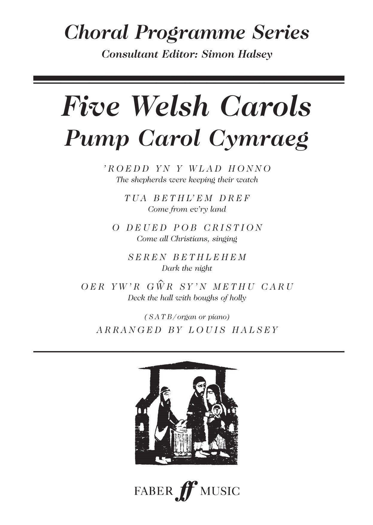 5 Welsh Carols SATB CPS FM