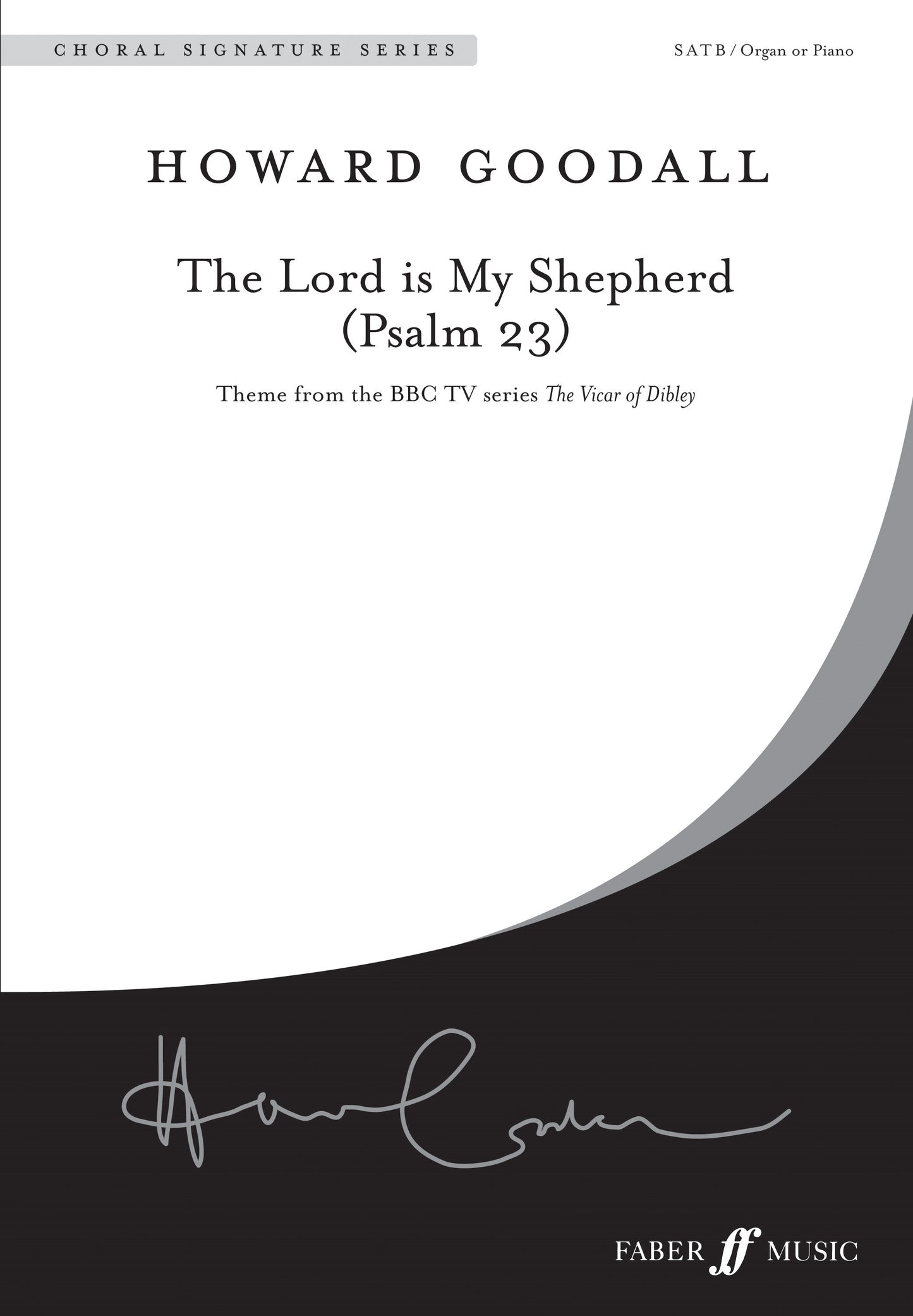 Goodall The Lord is my shepherd SATB/Or