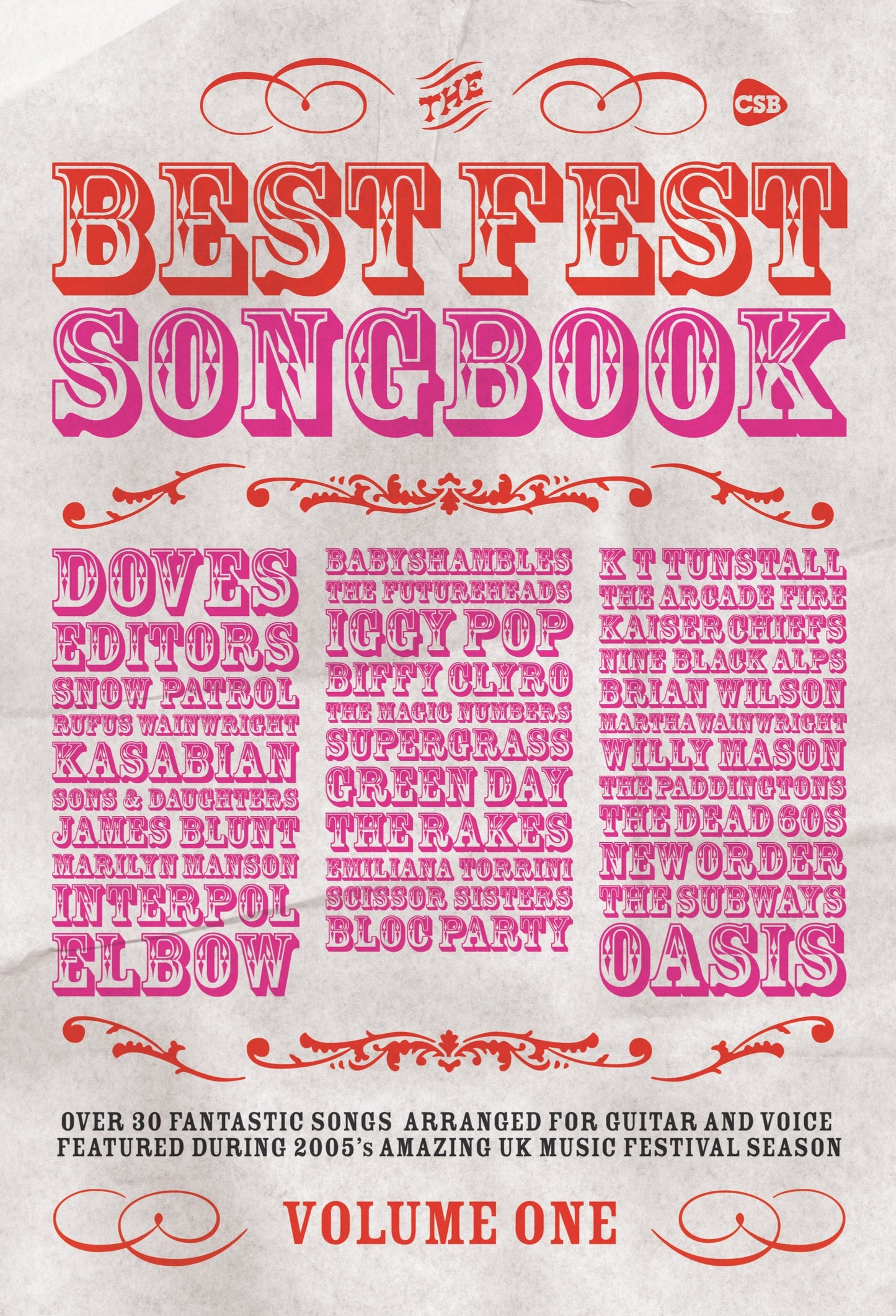 Best Fest Songbook Vol1 Gtr