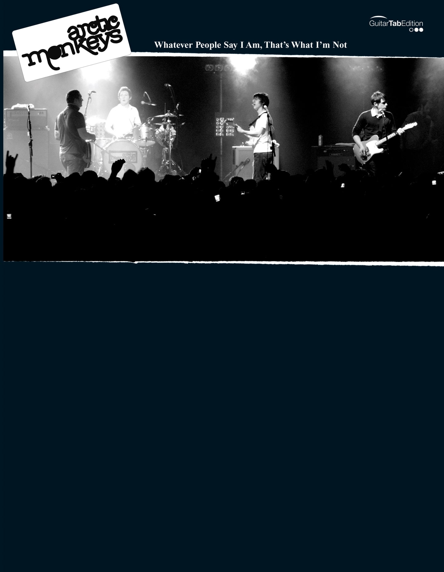 Artic Monkeys: Whatever people Say I Am... ~ Guitar Tab