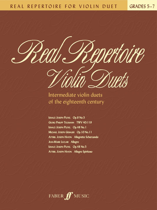 Real Repertoire Vln Duet Gr5-7 FM