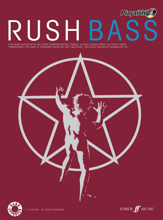 Rush Bass Auth Playalong +CD FM