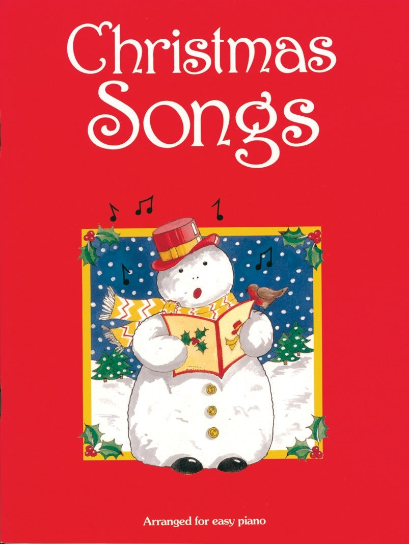 Christmas Songs Easy Piano FM Red