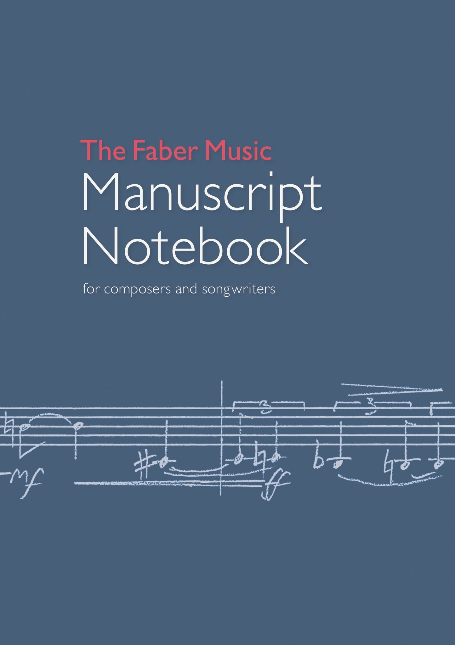 Faber Music Manuscript Notebk