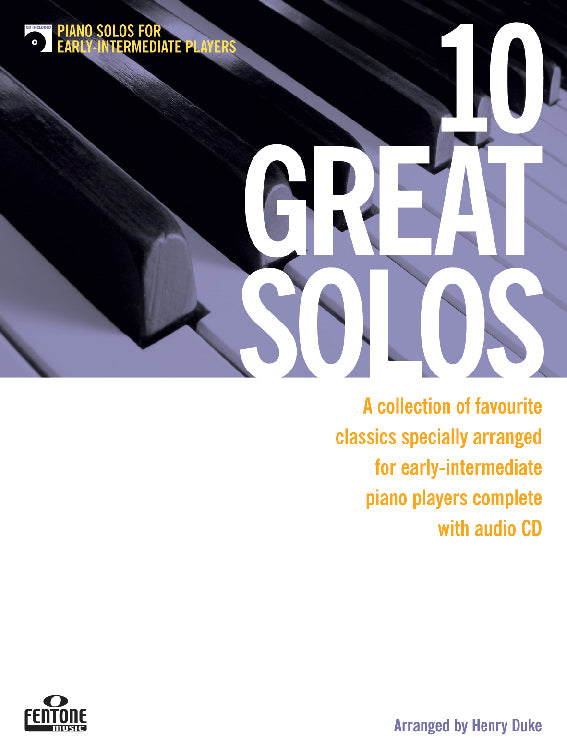 10 Great Solos Piano Duke Bk+CD FEN