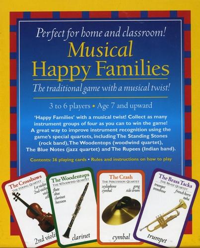 Musical Happy Families Trad Game Age7+