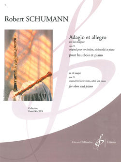 Schumann Adagio & Allegro Op70 Oboe BIL