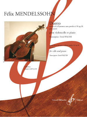 Mendelssohn Duetto Vc&Pno Walter GB