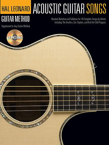 Acoustic Guitar Songs HL Gtr Method +CD