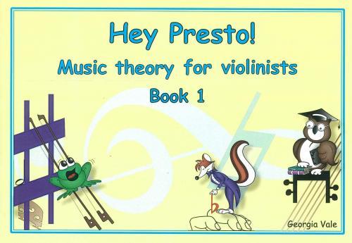 Hey Presto Music Theory Violin Book 1