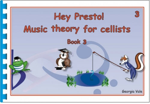 Hey Presto Music Theory Cellists Bk3 SP