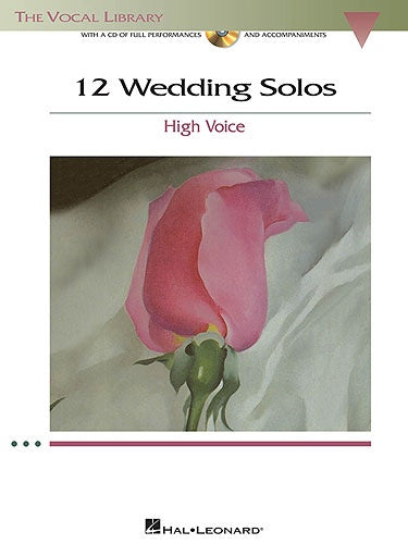 12 Wedding Solos High Voice+CD+Accomp H
