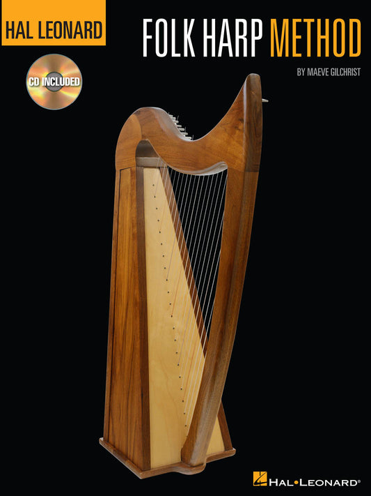 HL Folk Harp Method Bk+CD