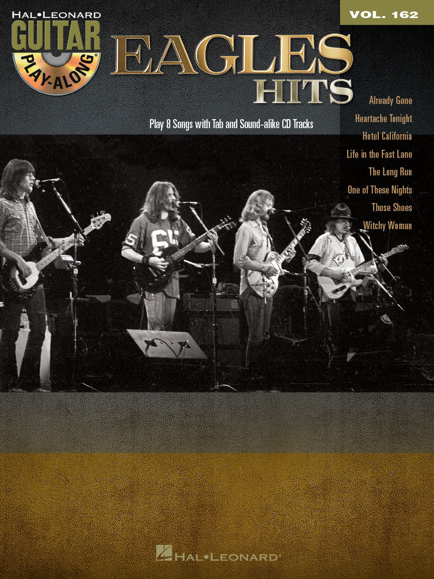 Eagles Hits Gtr Play-Along +CD HL FM