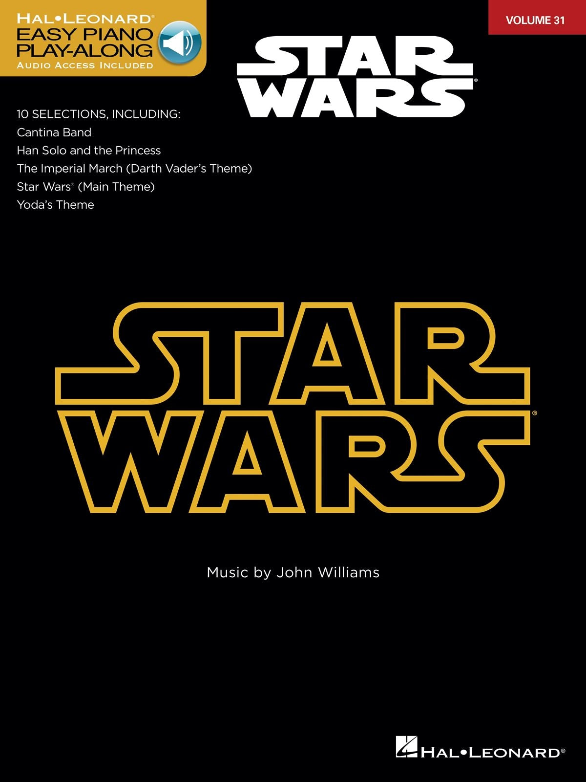 Star Wars Easy Pno Play-along Bk/CD Vol