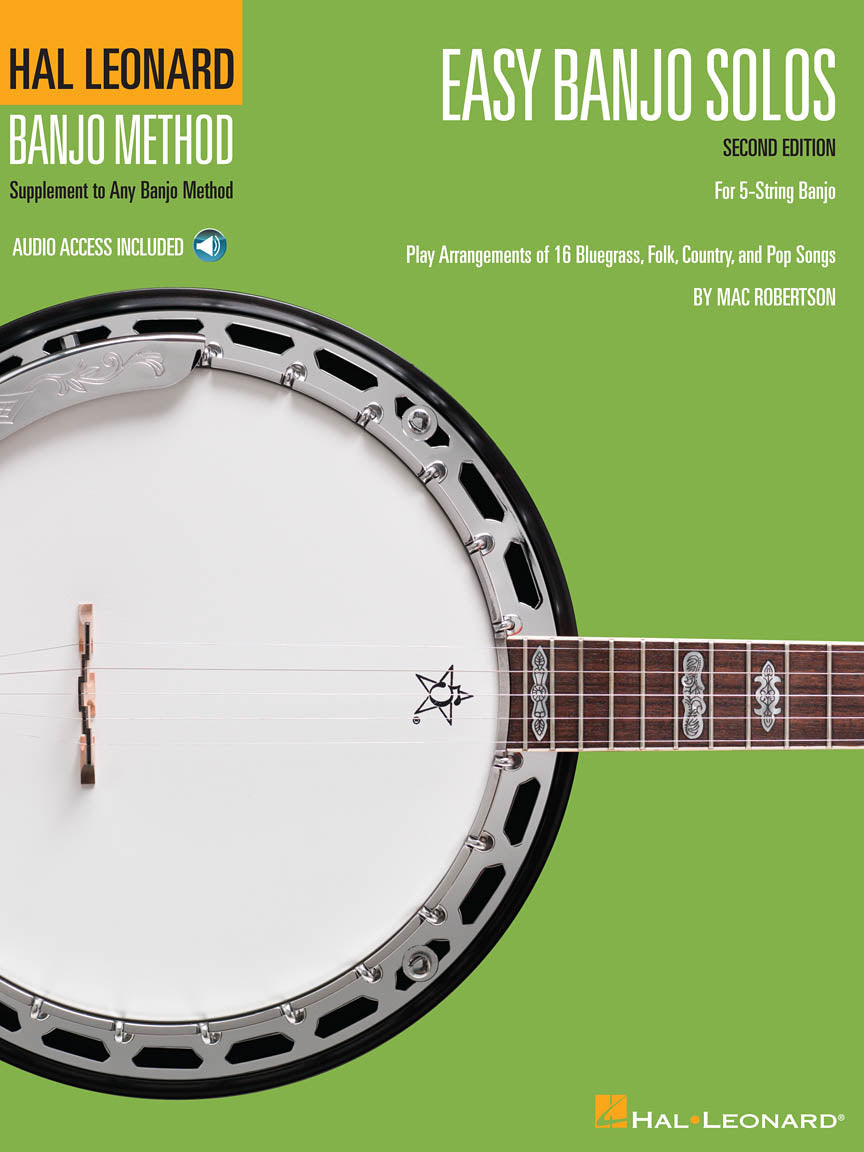 Easy Banjo Solos Robertson Bk HL