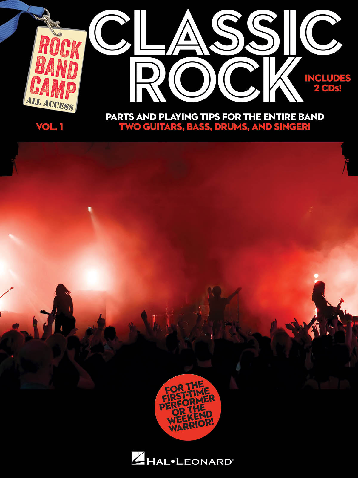 Rock Band Camp Vol1 Classic Rock Bk+2CD