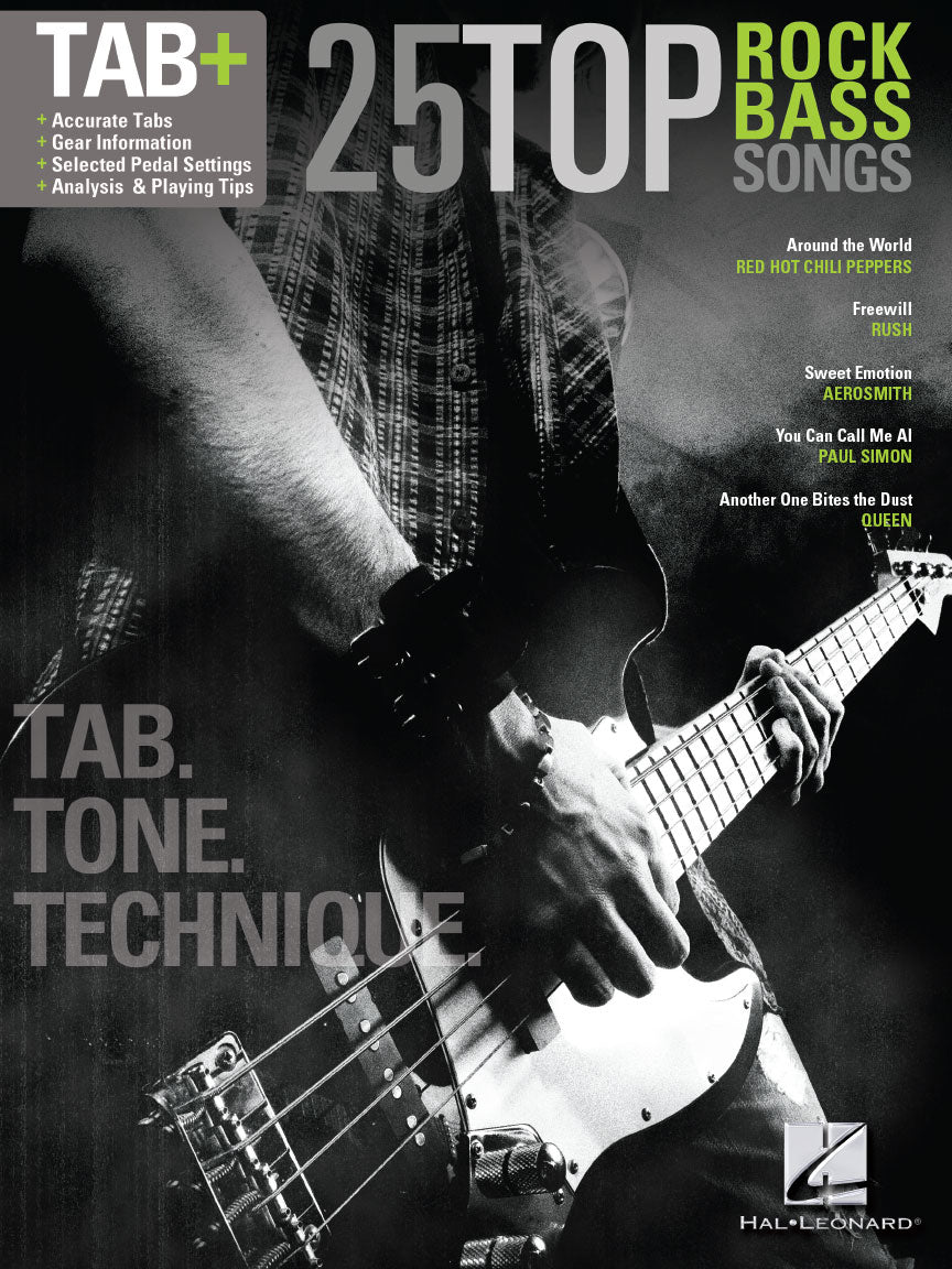 25Top Rock Bass Songs TAB HL