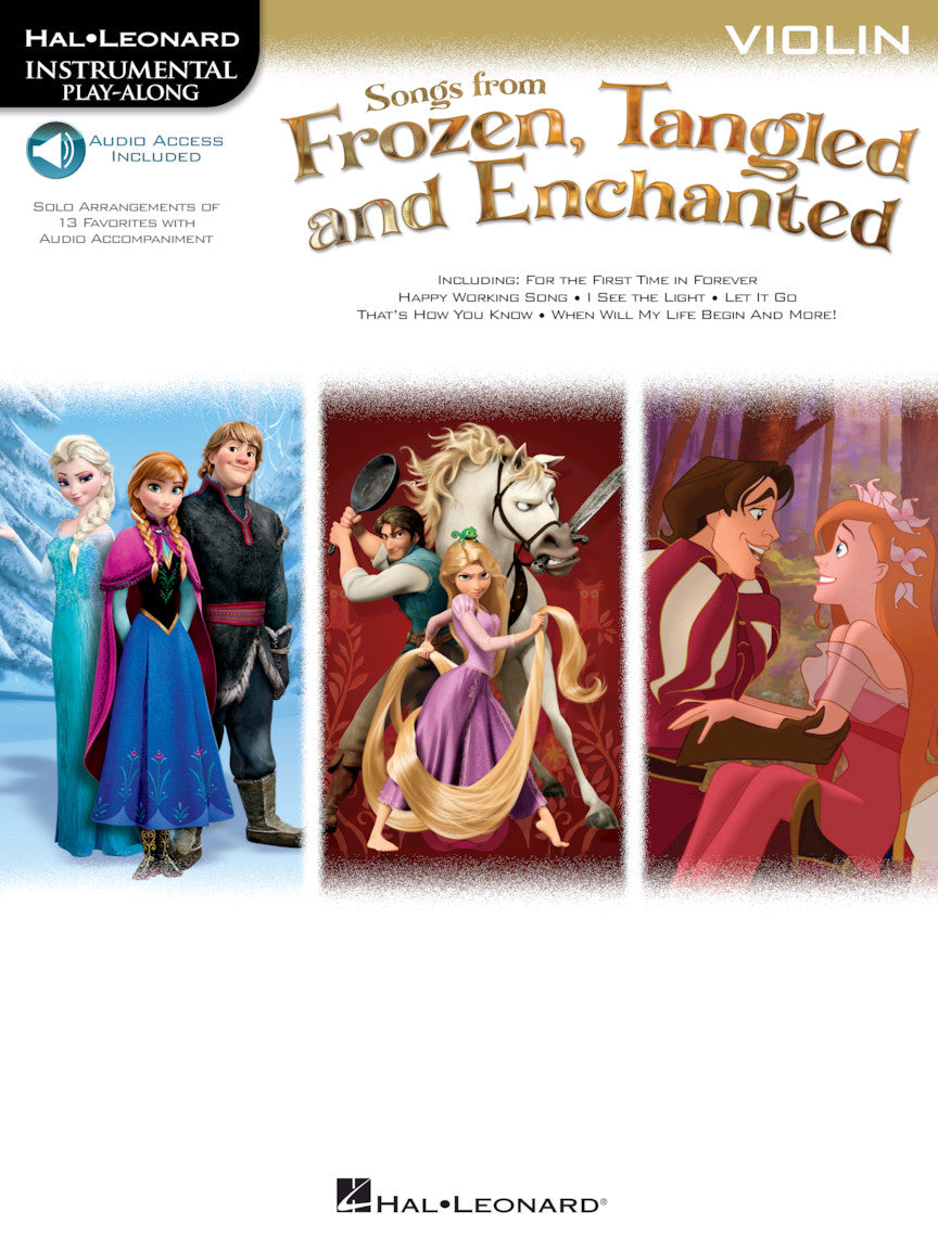 Frozen Tangled & Enchanted Songs Vln IP