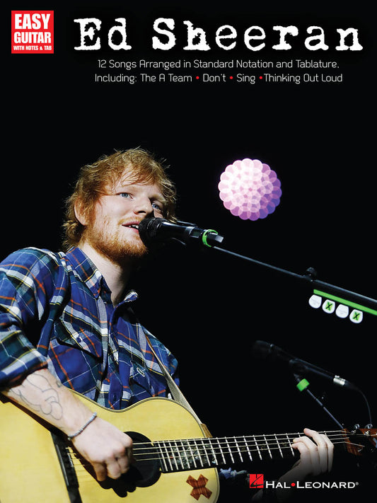 Ed Sheeran 12 Songs Easy Gtr TAB HL