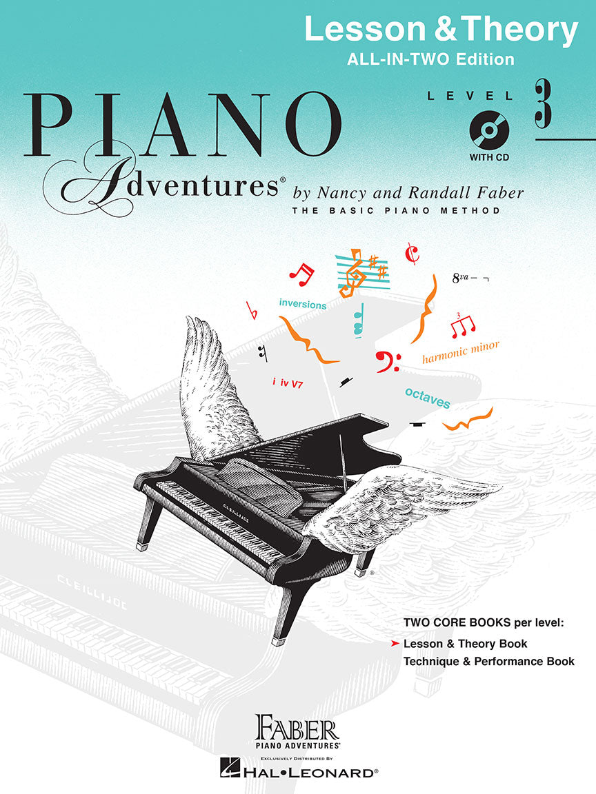 Piano Aventures All-in-Two Level 3 Less