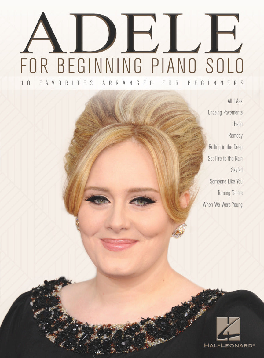 Adele For Beginning Pno Solo HL