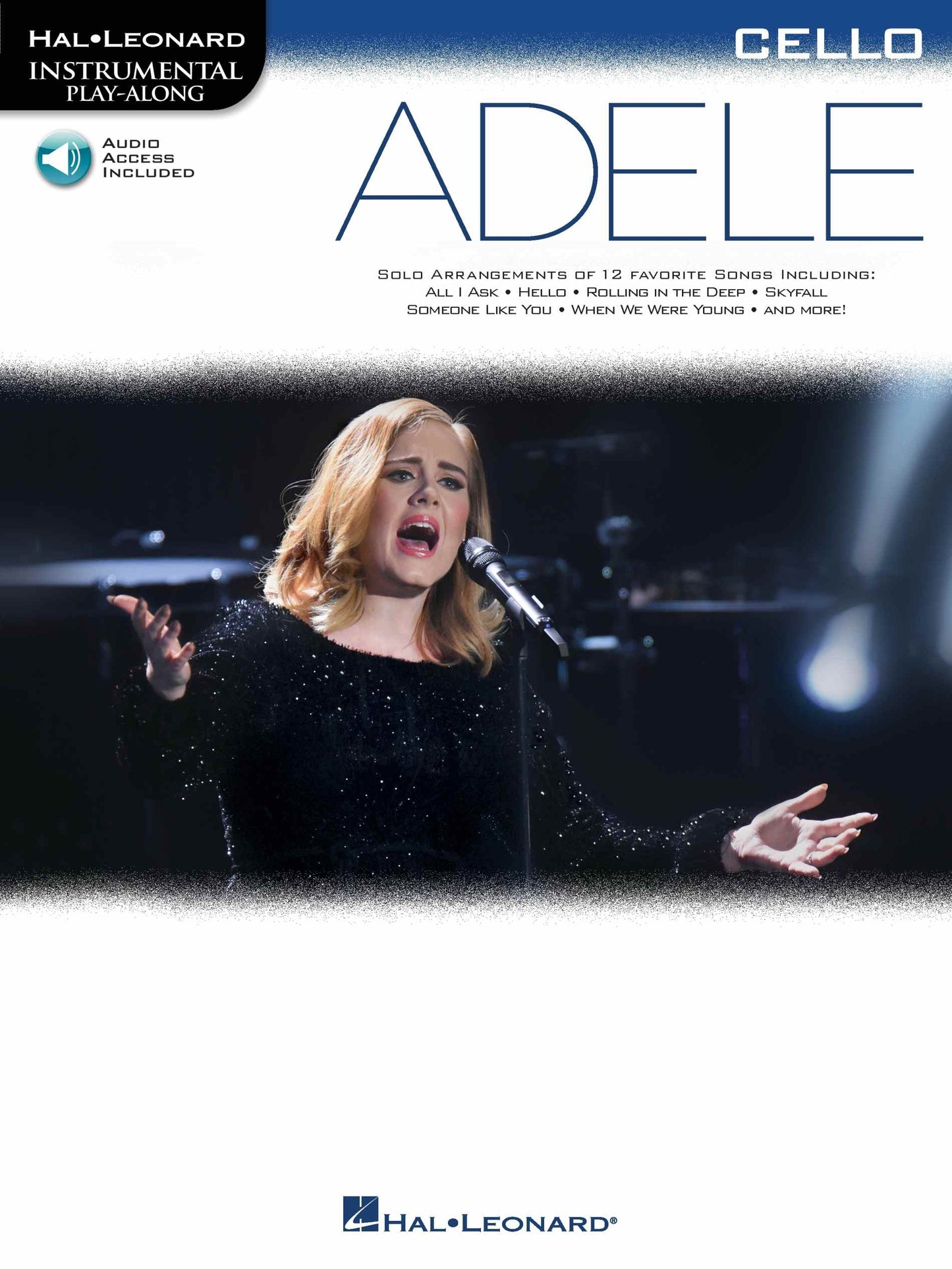 Adele Play-Along Cello Bk/AUD HL