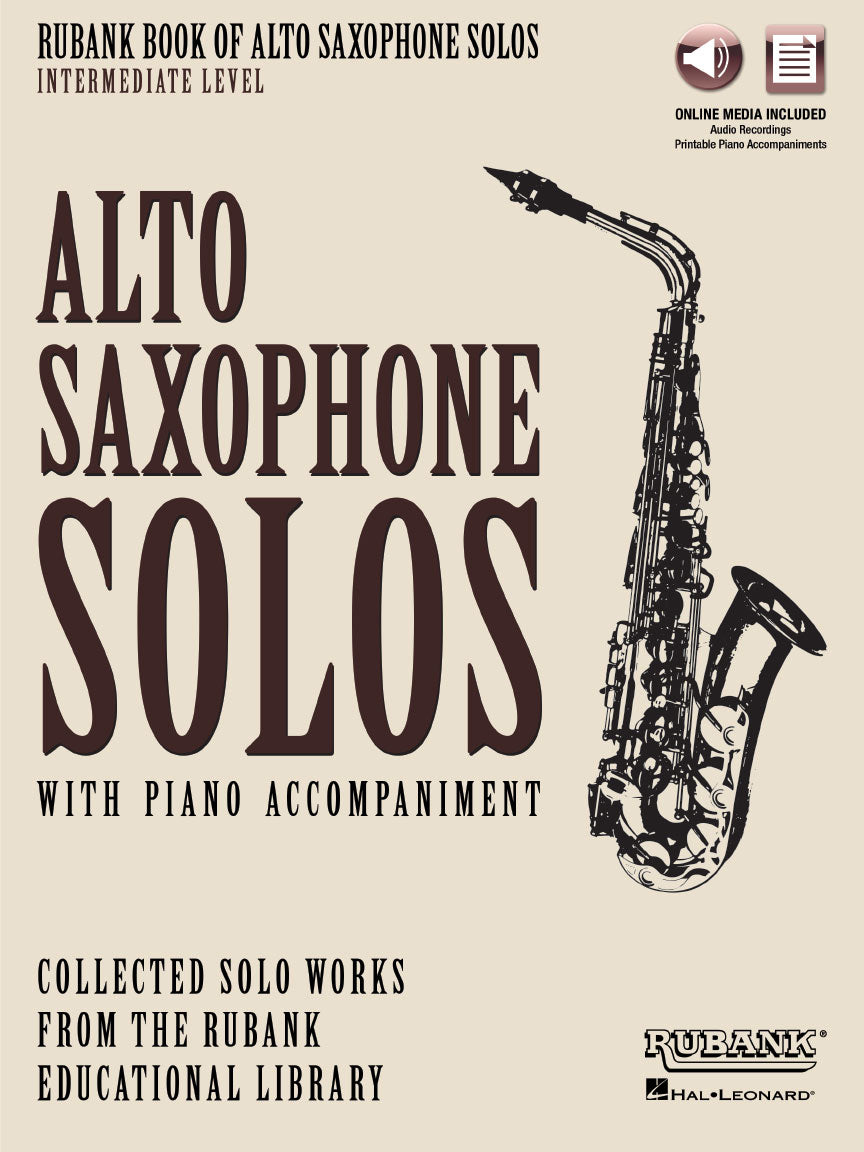 Rubank Alto Saxophone Solos w/ Pno Acco