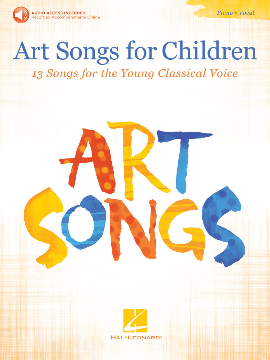 Art Songs for Children Voice&Pno Bk/AUD