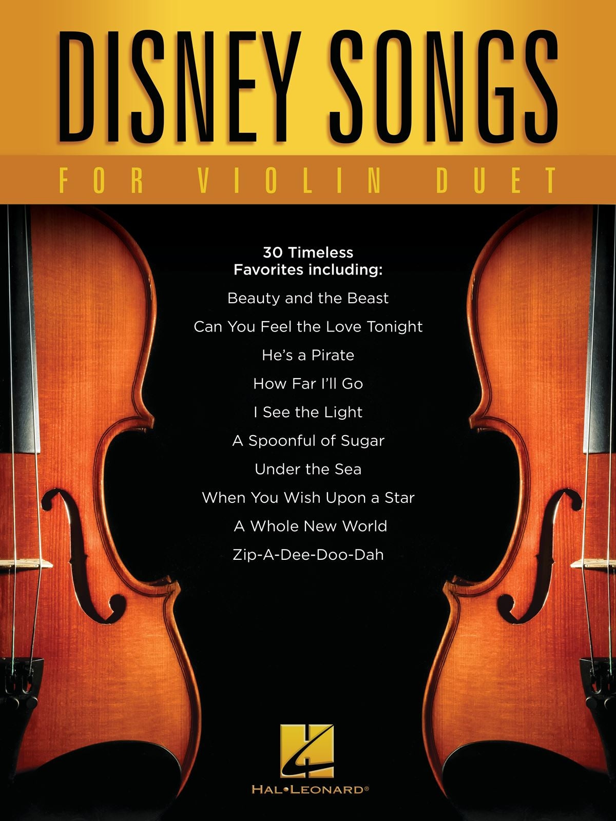 Disney Songs Vln Duet HL