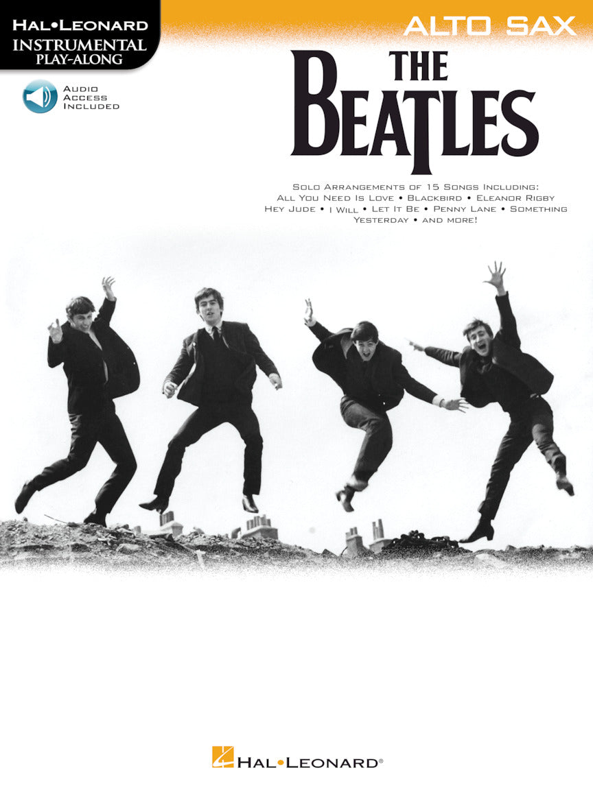 Beatles Alto Sax Playalong Bk+AUD HL