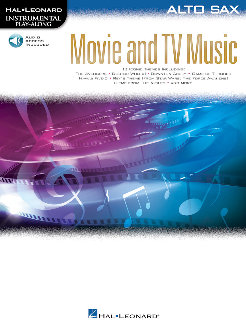 IPA Movie & TV Music ASax Bk/Aud HL