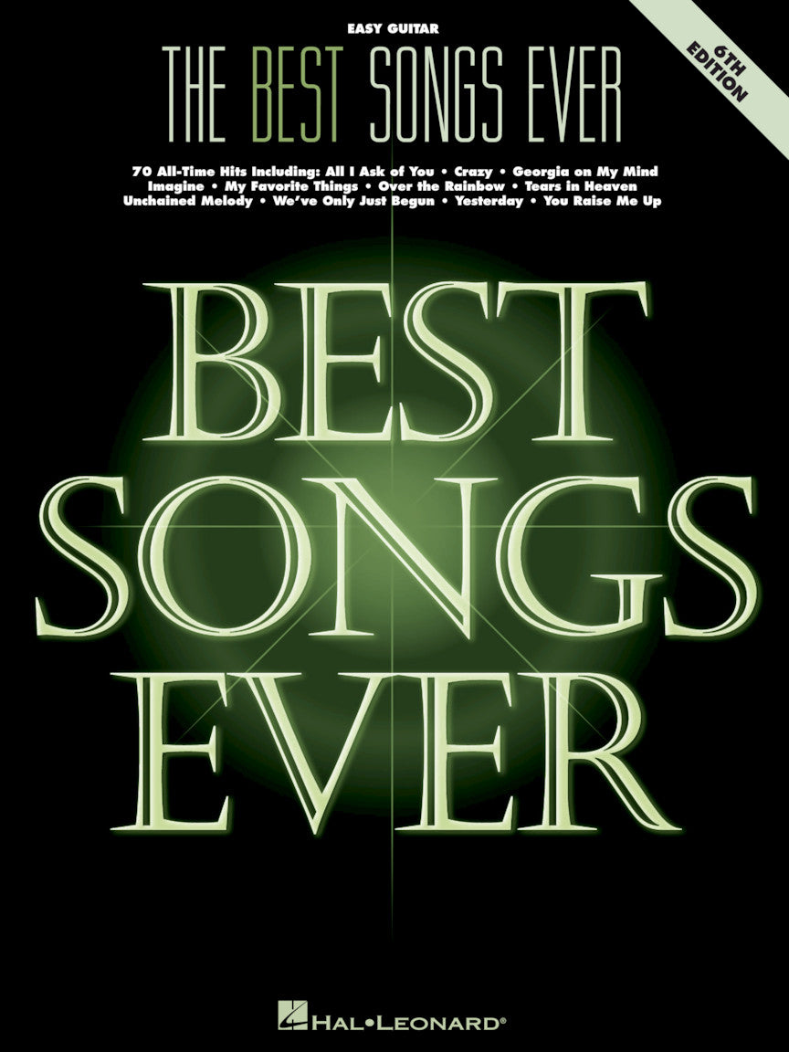 The Best Songs Ever Easy Gtr 6thEd HL