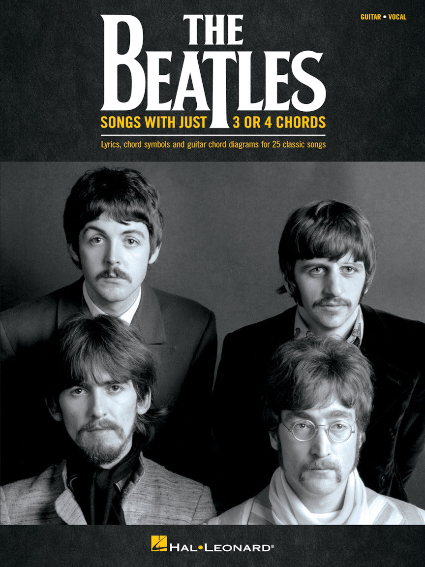 Beatles Songs 3 or 4 Chords Gtr/Vocal