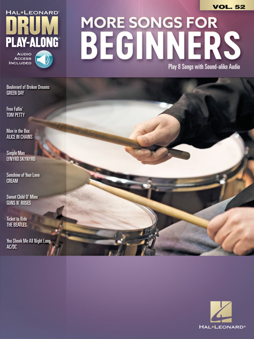 More songs for Beginners Drum PA Vol52