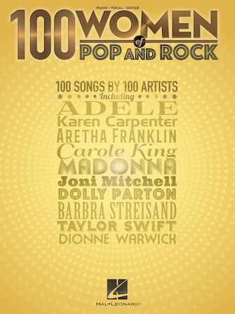100 Women of Pop and Rock PVG HL