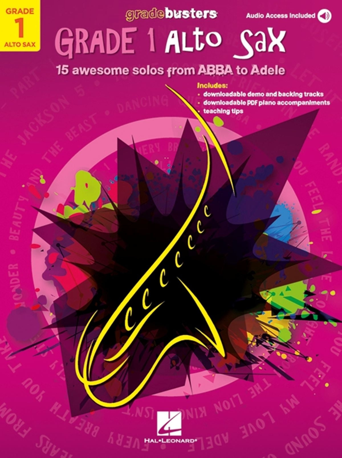 Gradebusters Gr1 Alto Sax Bk + Audio