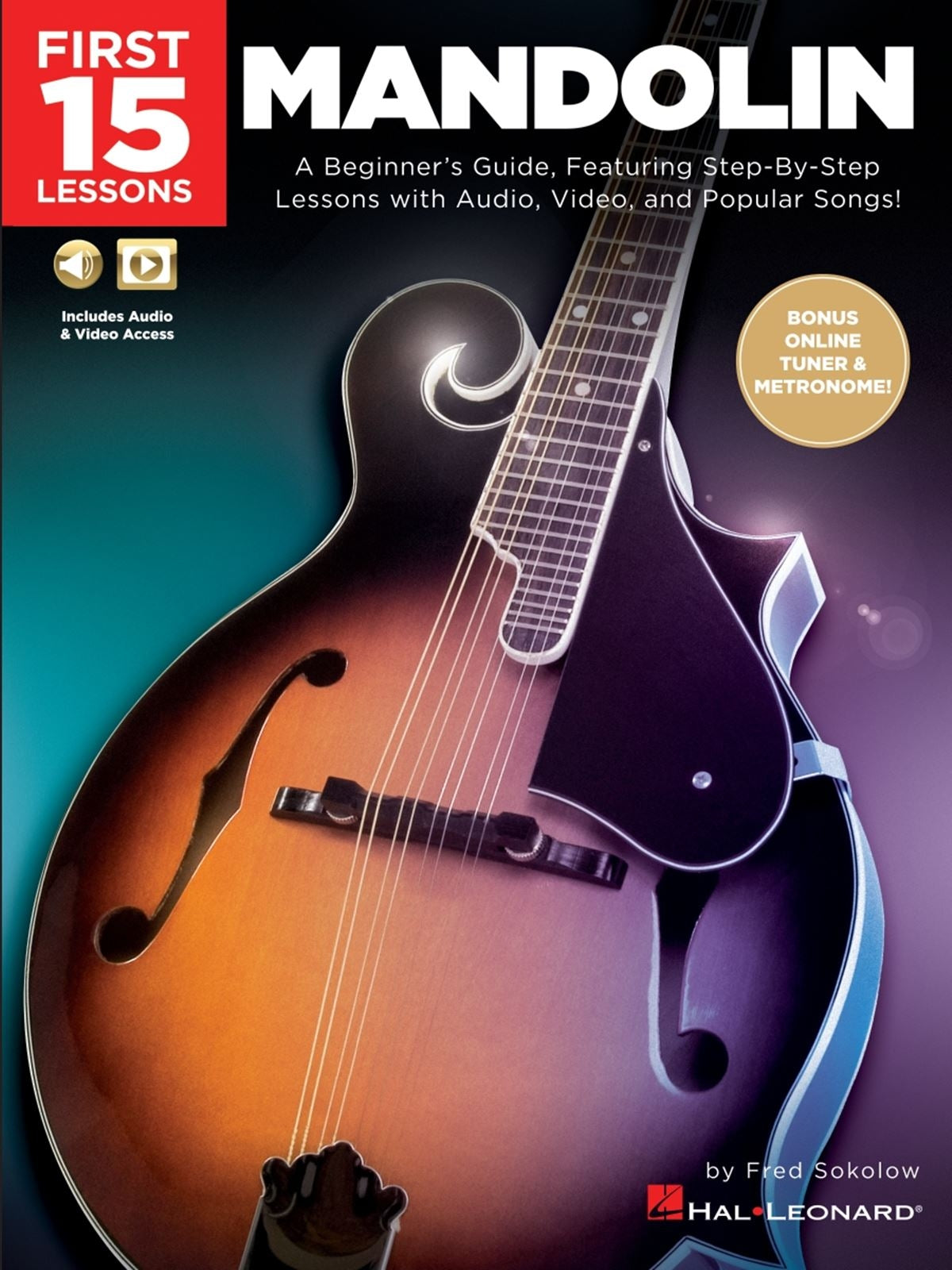 First 15 Lessons Mandolin +Aud acc HL S