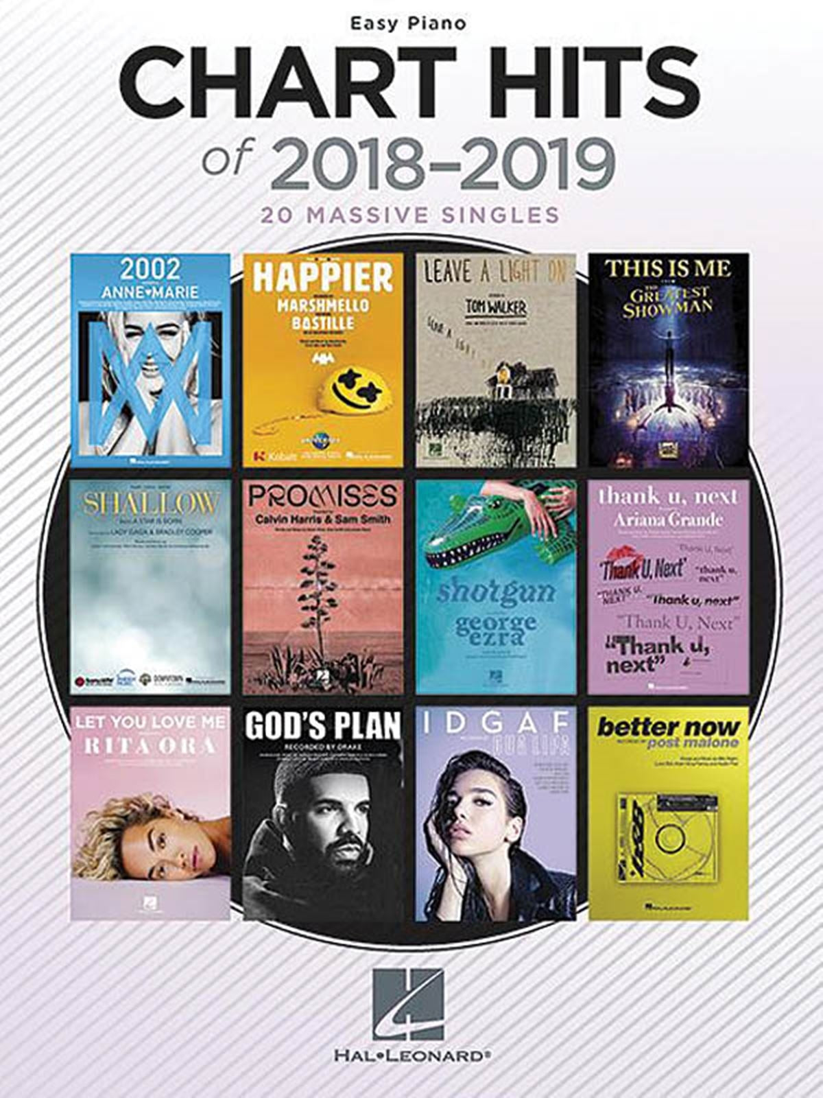 Chart Hits of 2018-2019 Easy Pno