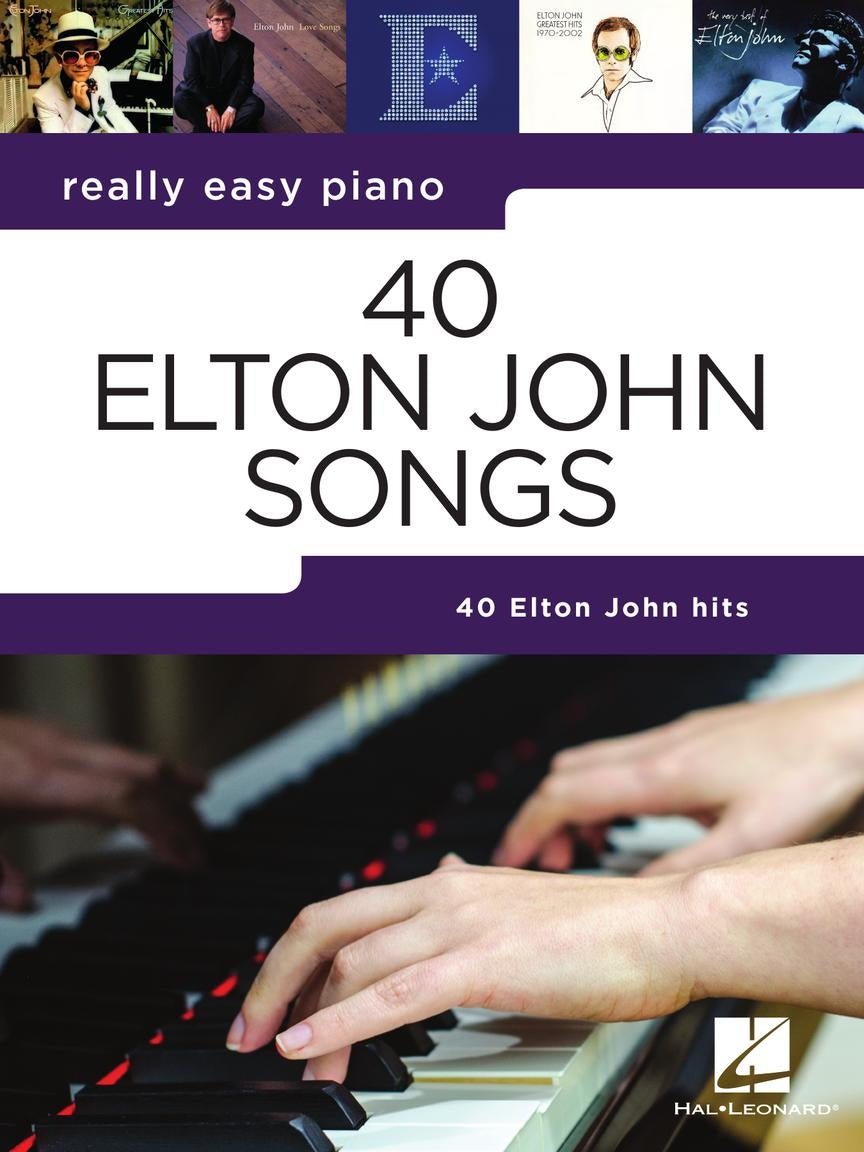 40 Elton John songs Really Easy Piano