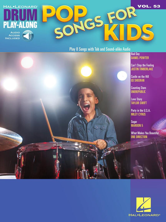 Pop Songs for Kids Play-Along w/ Audio